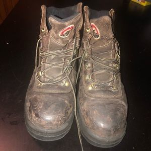 Red wing steel toe boots